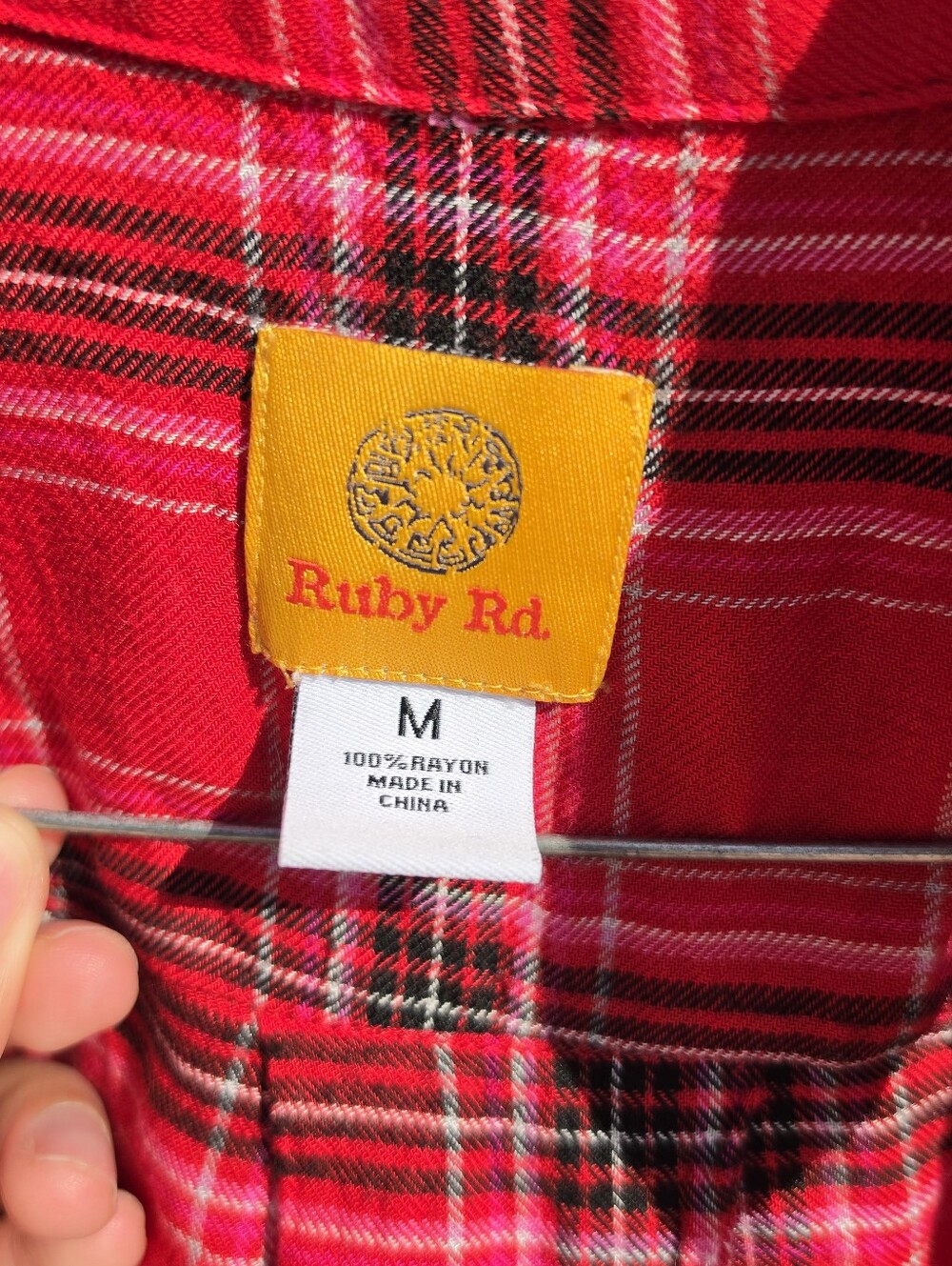 Ruby Rd. Flannel Shirt - Picture 2 of 3